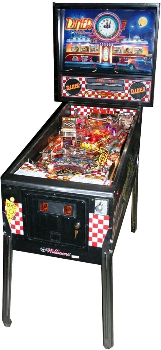 Diner Pinball Machine by Williams