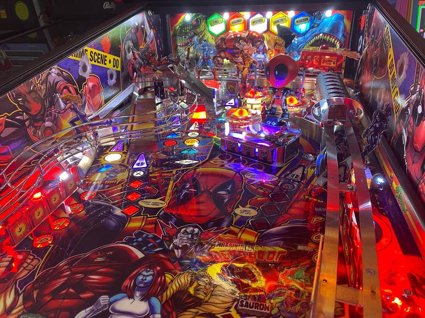 Deadpool Pro Pinball Machine by Stern - Image 5