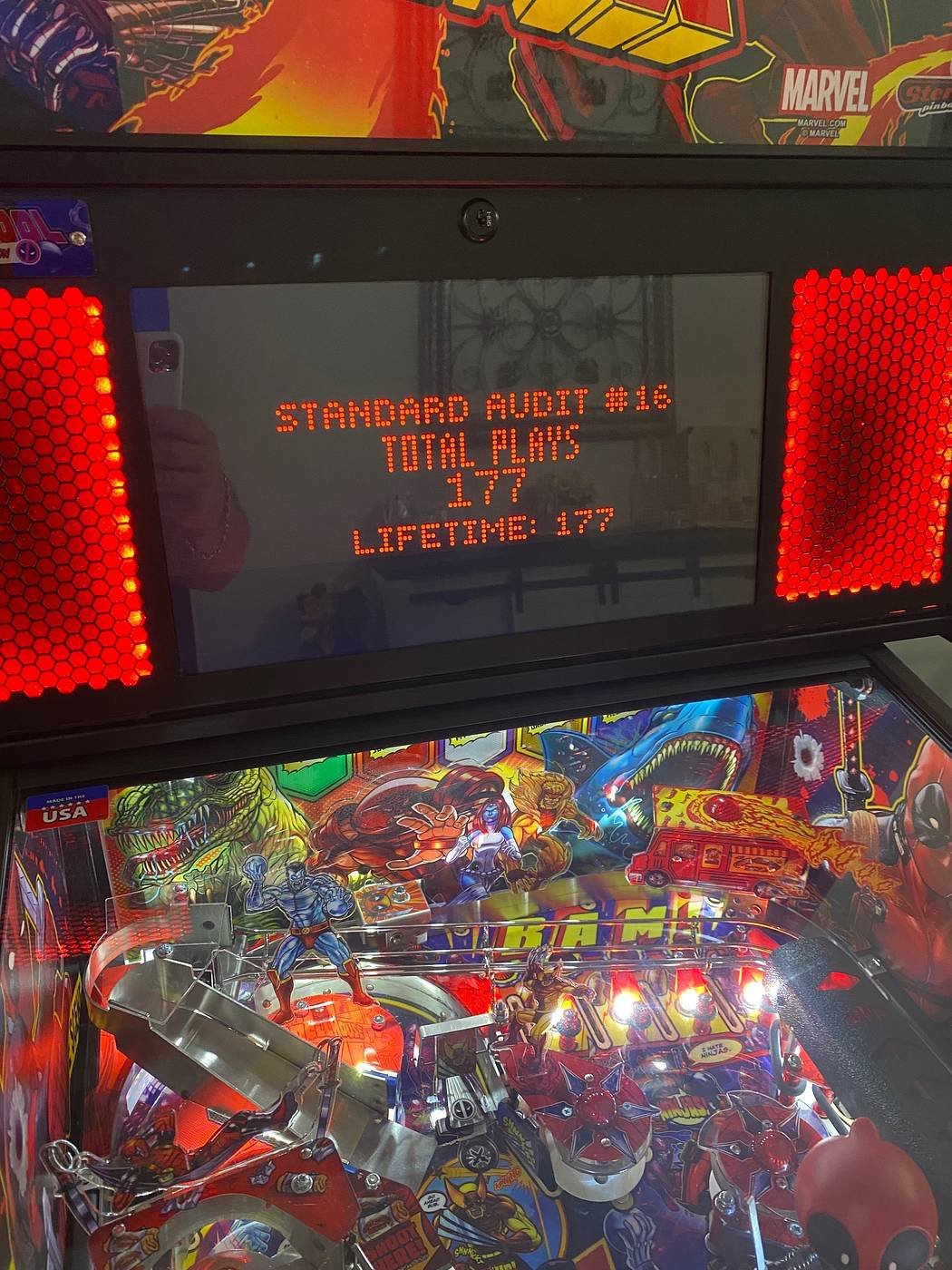 Deadpool Pro Pinball Machine by Stern - Image 4