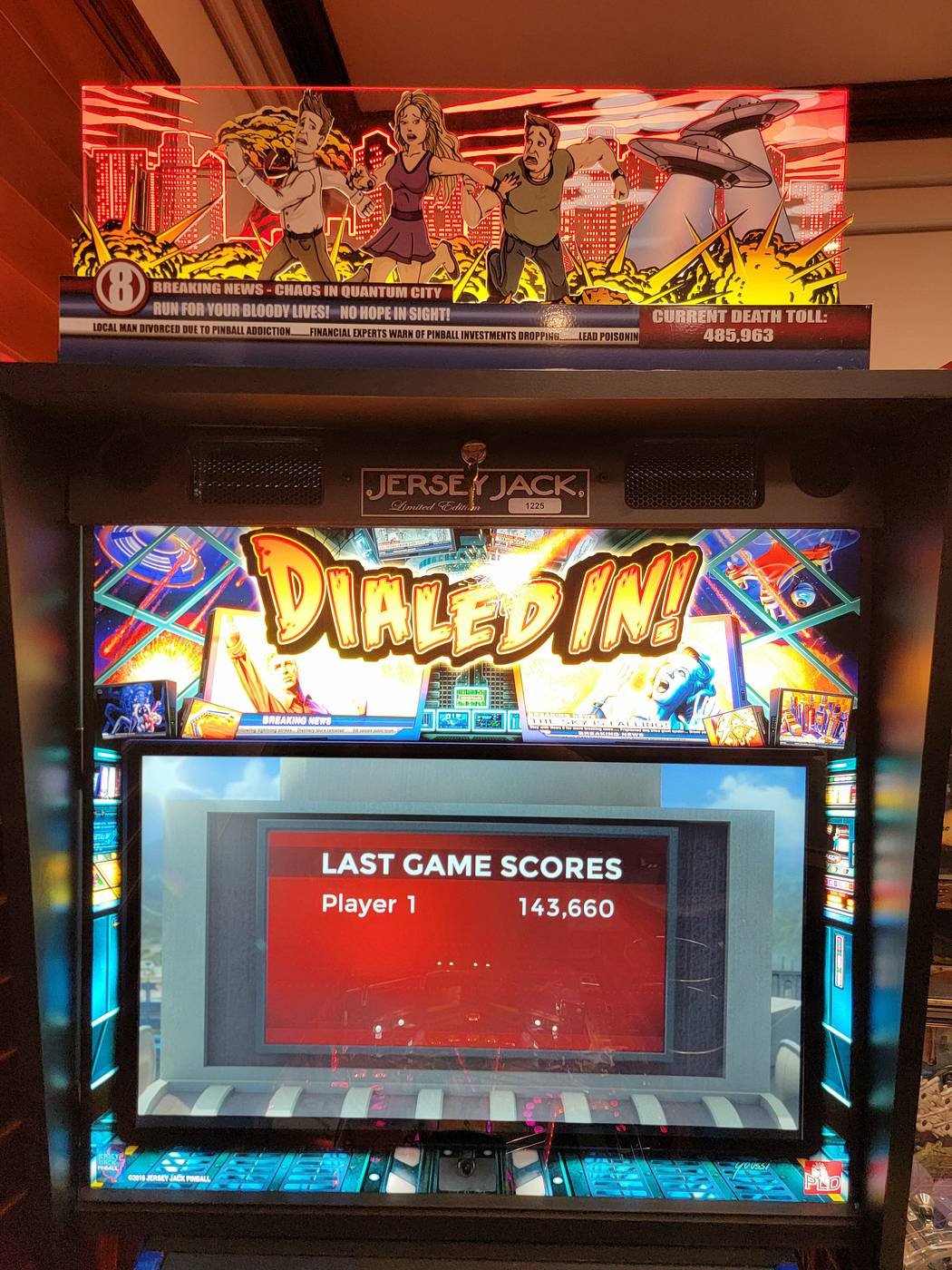 Dialed In Limited Edition Pinball Machine by Jersey Jack - Image 6