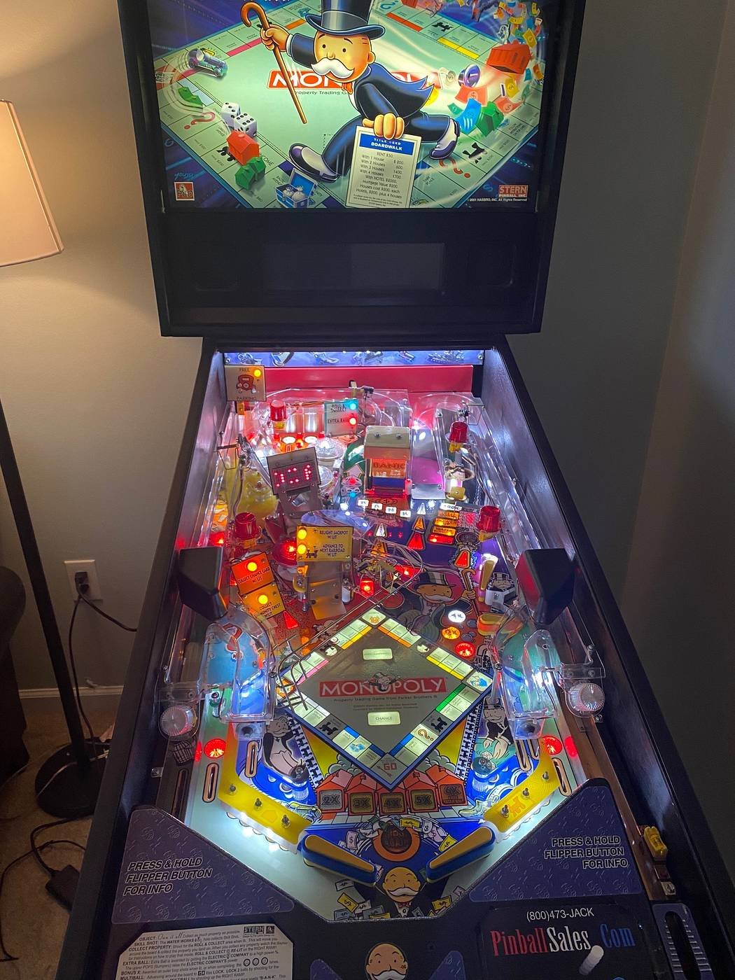 Monopoly Pinball Machine - Image 2