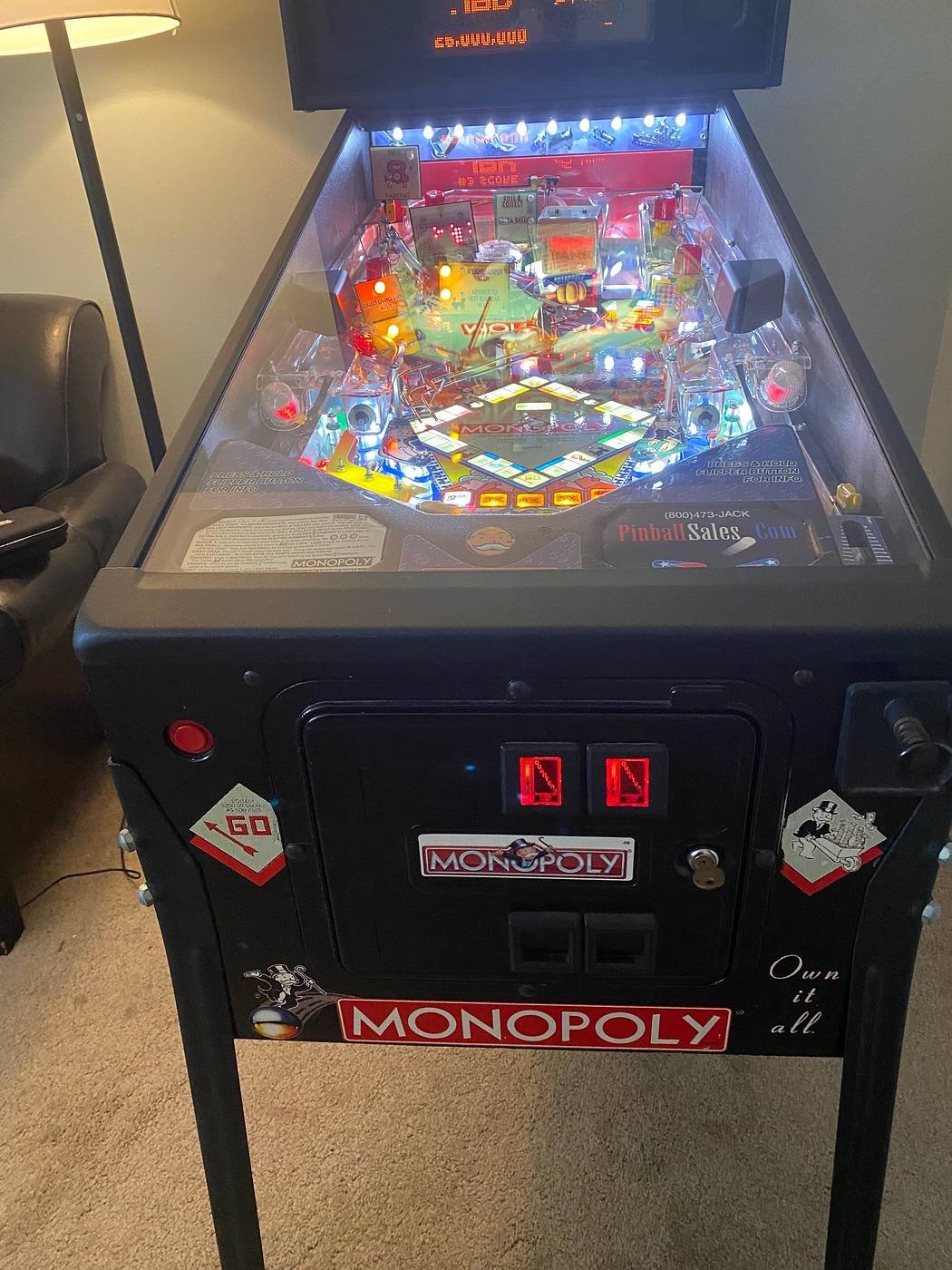 Monopoly Pinball Machine - Image 5