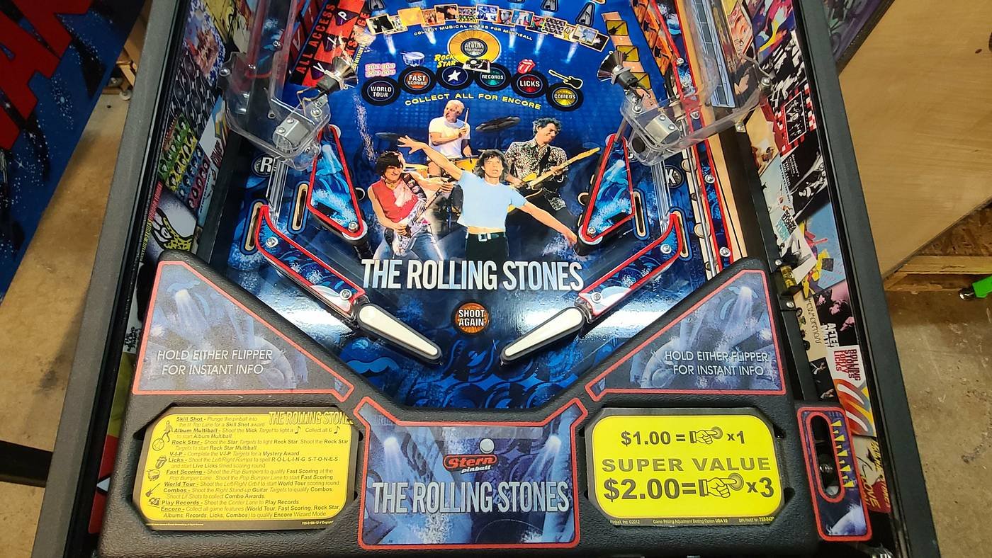 Rolling Stones Pinball Machine - Image 9