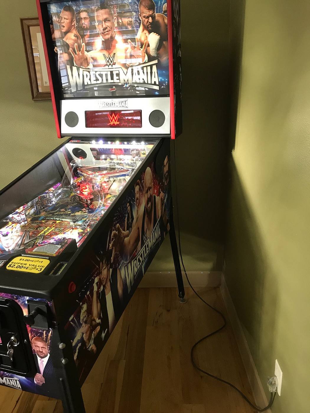 WWE Wrestlemania Pro Pinball Machine - Image 6