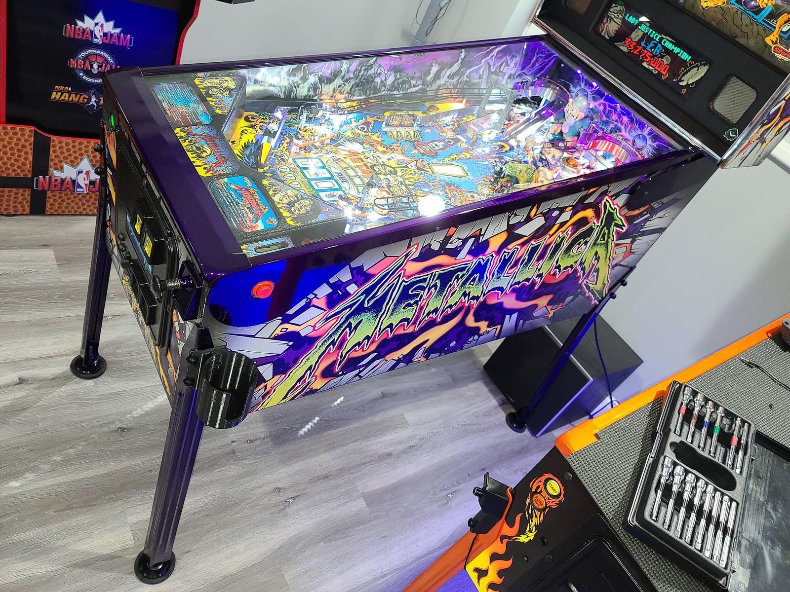 Metallica Pro Pinball Machine by Stern - Image 6