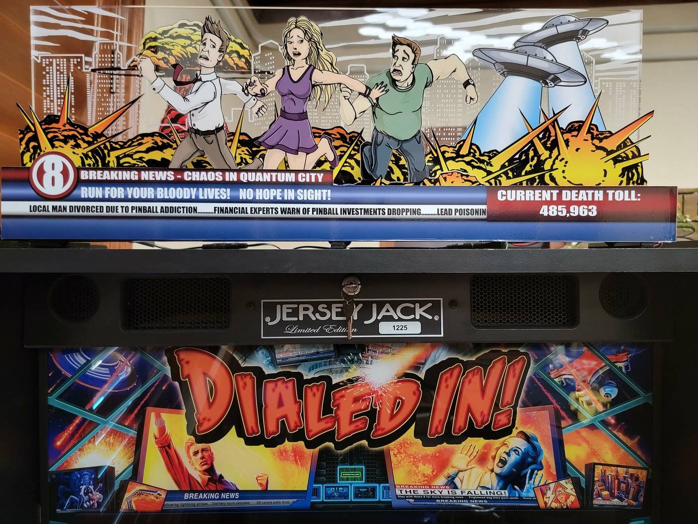 Dialed In Limited Edition Pinball Machine by Jersey Jack - Image 10