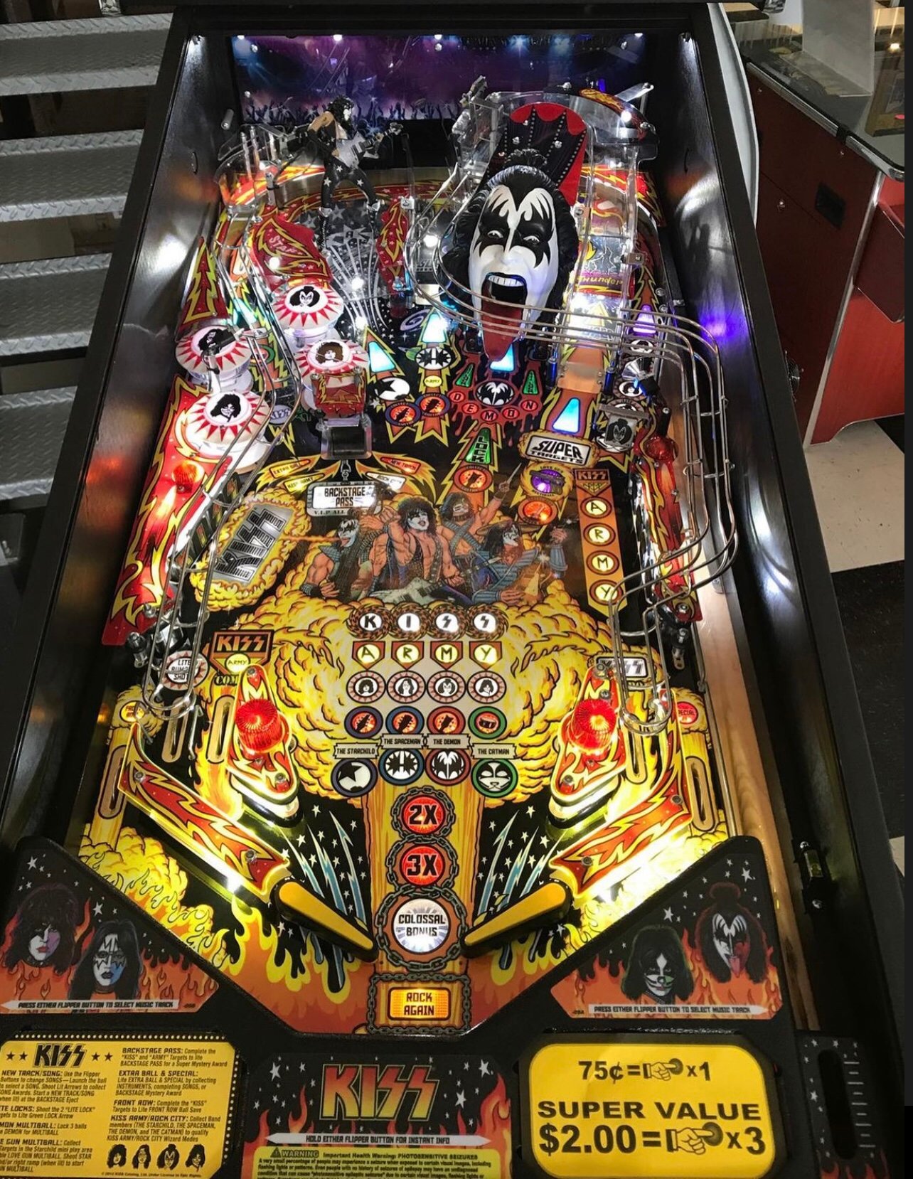 KISS Pro Pinball Machine by Stern - Image 2